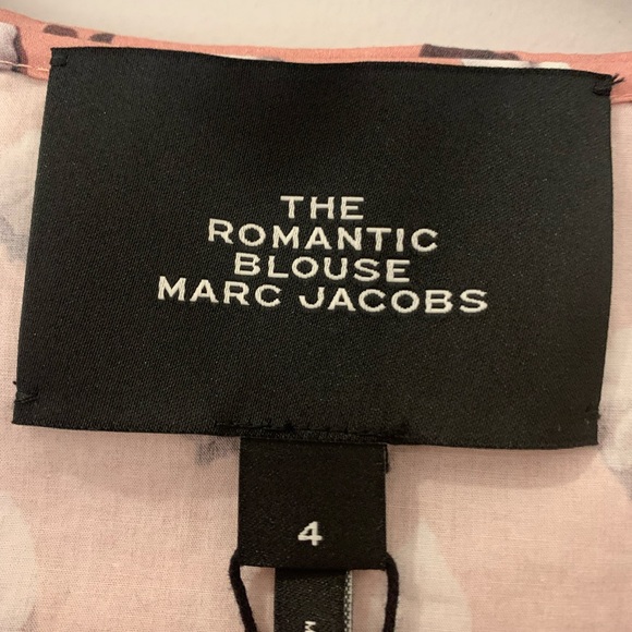 NWT Marc Jacobs The Romantic Blouse Dusty Pink Embellished Crystals - Picture 8 of 8